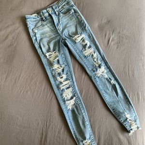 American Eagle High Rise Jegging size 2 Short